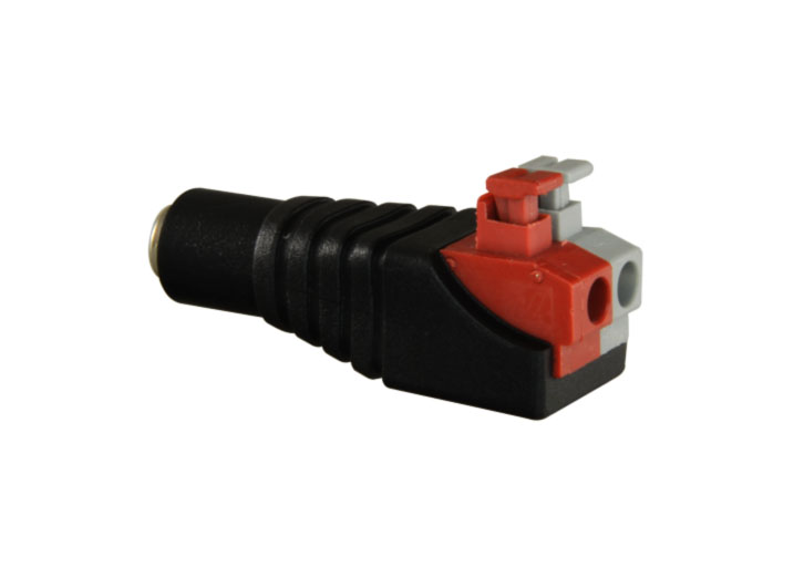 Conector DC hembra de fácil conexionado · Ref. BSC23360
