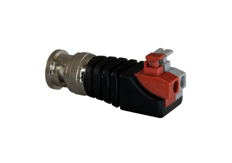 Conector de video BNC macho de fácil conexionado · Ref. BSC23361
