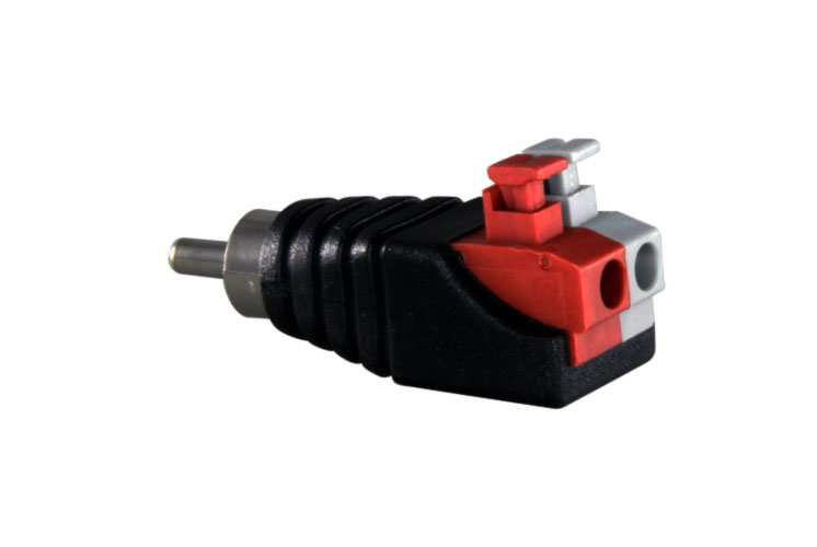 BSC23358 - Conector RCA macho de fácil conexionado
