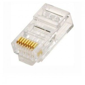 Conector RJ45 cat6E para cable de red · Ref. BSC03142