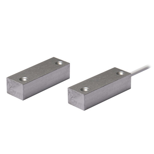 CTC002 - Contacto electromagnético aluminio Cableado superficie puertas metálicas