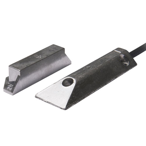 Contacto magnético cableado Carcasa aluminio Grado 2 Superficie persianas y puertas de garaje metálicas · Ref. CTB020