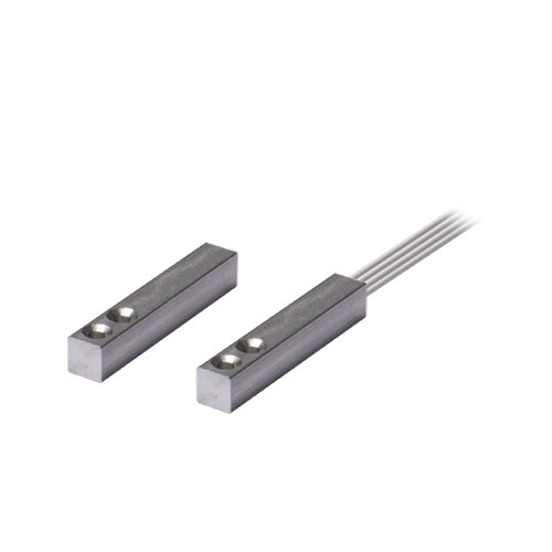 Contacto magnético cableado de aluminio ultra slim superficie · Ref. CTC051