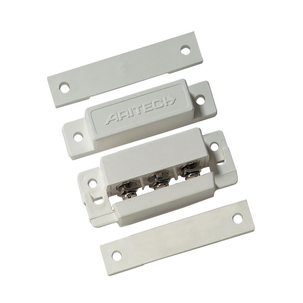 Aritech Contacto magnético de superficie atornillable Interior Puertas y Ventanas Grado 2 · Ref. DC102