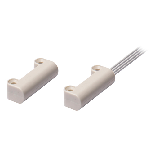 Contacto magnético Grado 2 cableado para montaje en superficie con carcasa de PVC · Ref. CTE002