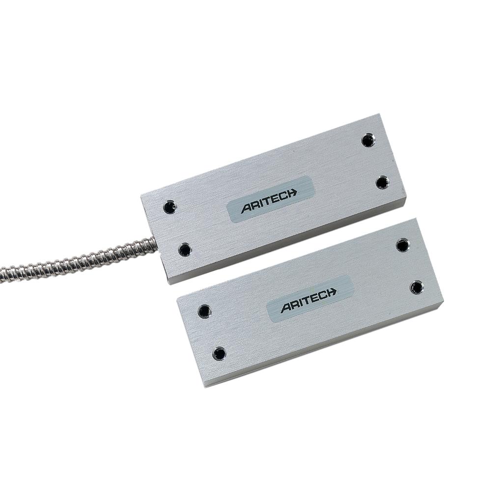 Aritech Contacto magnético Grado 3 puertas / ventanas triple polarización. Cable blindado 2m · Ref. DC111