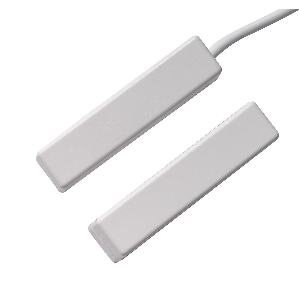 Aritech Contacto magnético PVC ABS Montaje superficie Apertura 12mm. Grado 3 cable 2m · Ref. DC148