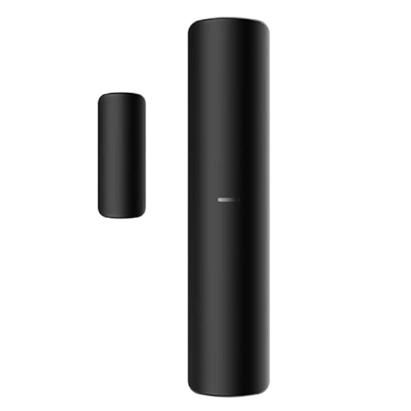 Hikvision Contacto magnético Slim detector de apertura inalámbrico interior 43mm Negro · Ref. DS-PDMC-EG2-WE(B)(Black)