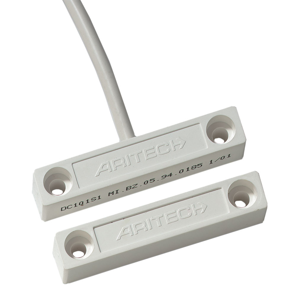 Aritech Contacto Magnético superficie cableado Aritech 15mm 2m G2 · Ref. DC101