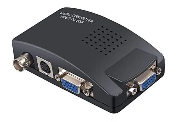Folksafe Conversor de Vídeo BNC a VGA · Ref. FS-7001BNC-W