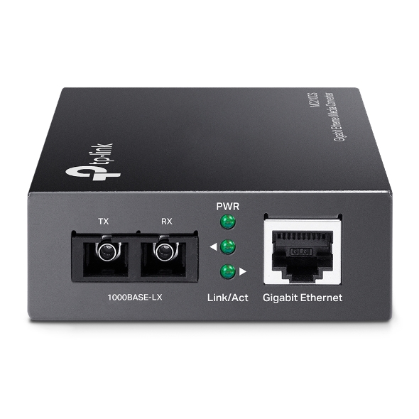 TP-Link Convertidor de medios monomodo Gigabit 15km · Ref. MC210CS