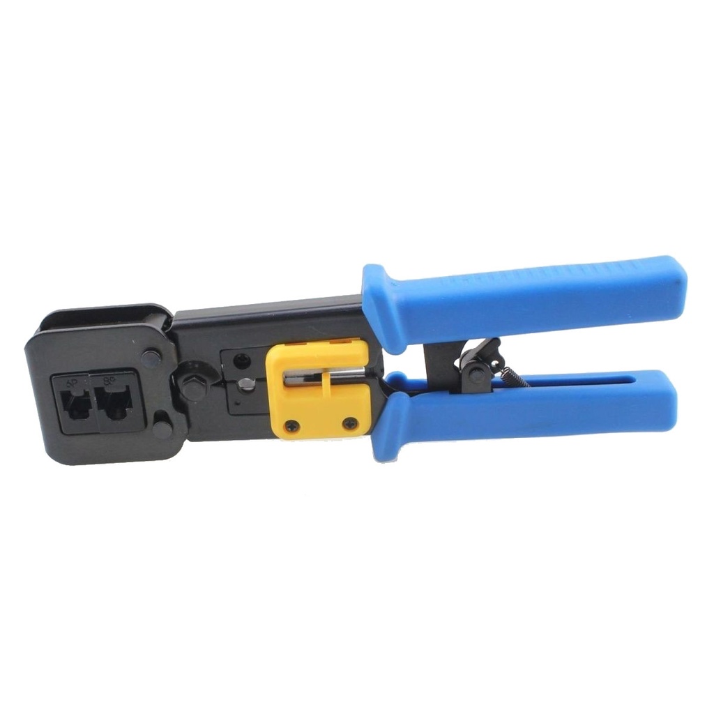 Crimpadora de conector Pasante RJ45. Empuñadura ergonómica antideslizante · Ref. BSCEZ8PIN