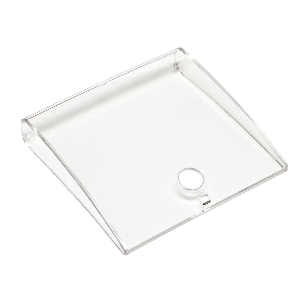 Kidde Cubierta abatible transparente para pulsador manual · Ref. N-MC-FC