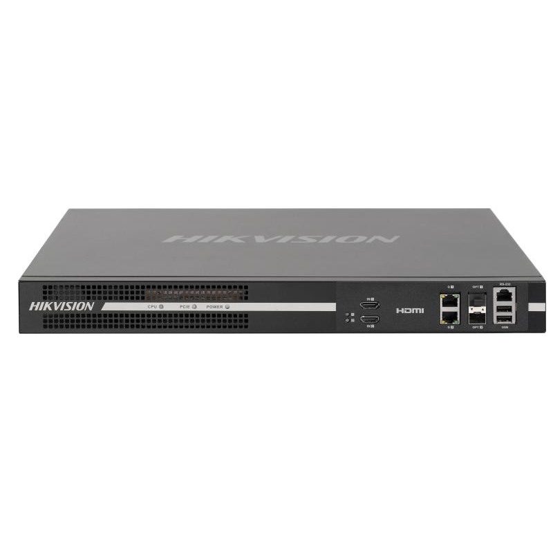 Hikvision Decodificador IP 4K Salida 8xHDMI BNC 64CH Cámaras IP 32MP Entrada vídeo. Admite NVR. · Ref. DS-6908UDI(C)