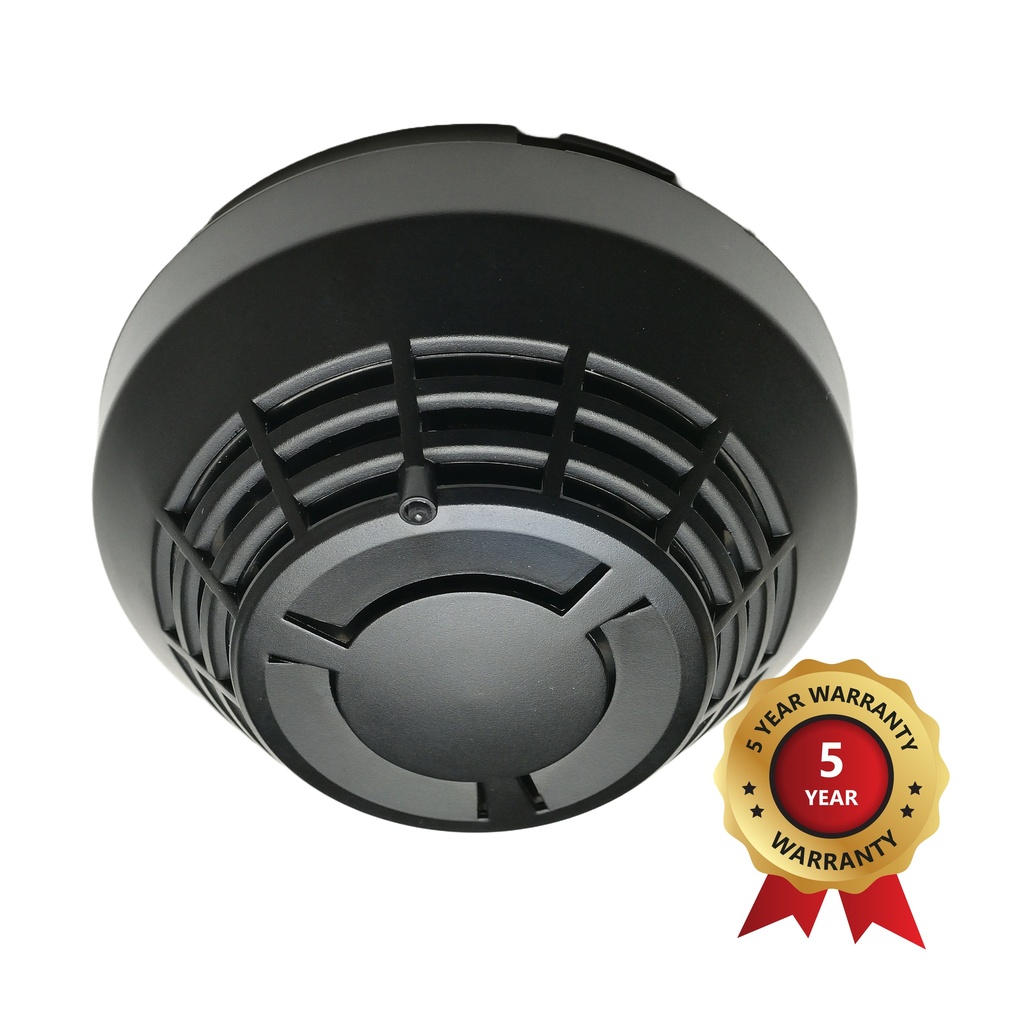 Kidde Detector analógico dual óptico-térmico de calor serie Excellence. Color negro · Ref. KE-DP3021B