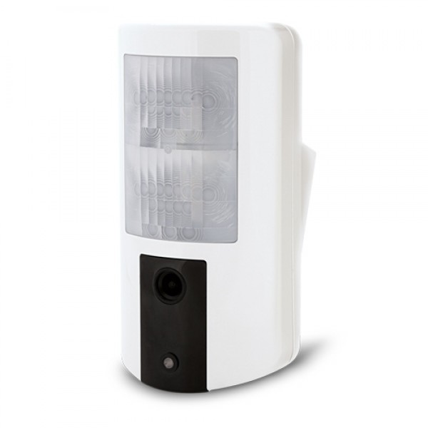 RWX350DC800B - Detector Beyond doble tecnología DT con cámara de exterior vía radio bidireccional de 12m Inmunidad a mascotas 868MHz Banda-K. Risco