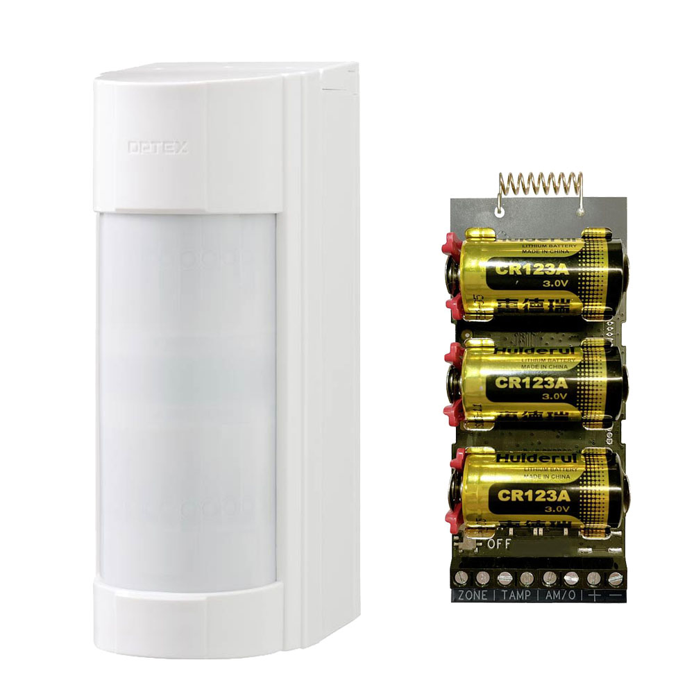VXI-R-AXPRO - Detector de Doble PIR Optex +  Transmisor vía Radio AXPRO Hikvision