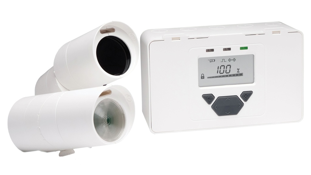 Kidde Detector de humo por barrera de rayos infrarrojos con un alcance regulable de 5 a 120 m. · Ref. FD310