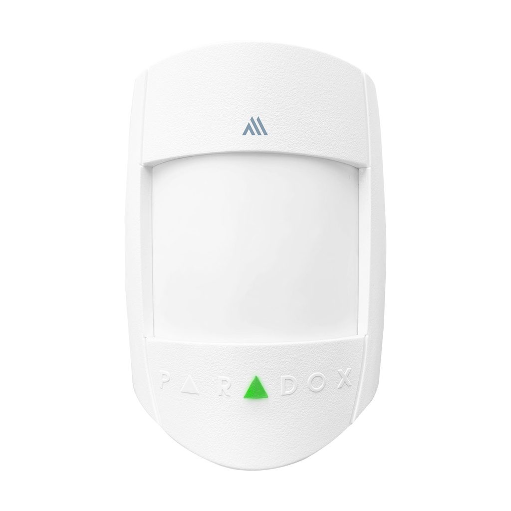 Paradox Detector de movimiento PIR inalámbrico bidireccional analógico de una sola óptica para interiores. Grado 2 · Ref. PMD3M-Q79