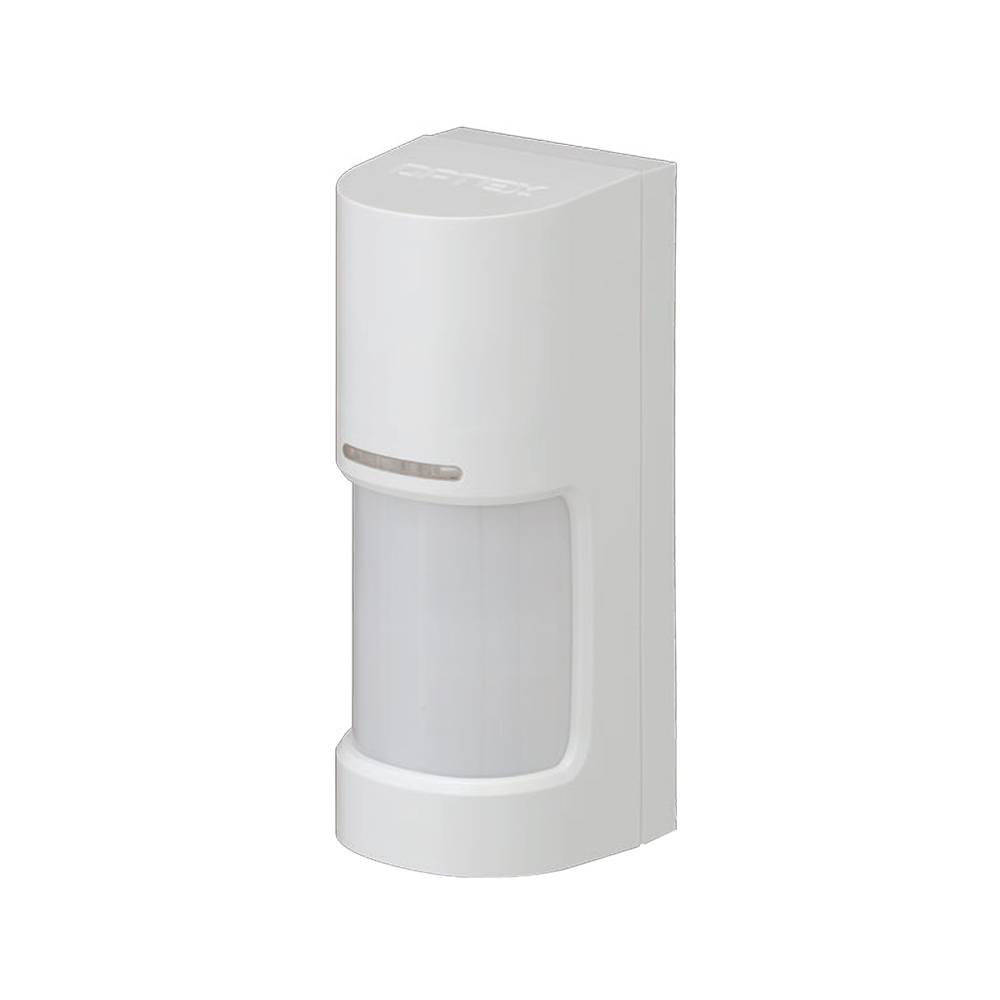 Optex Detector doble PIR inalámbrico panorámico exteriores 180° 12m Pilas - Bajo consumo · Ref. WXI-R