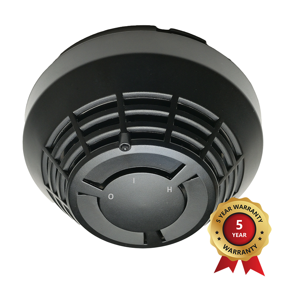 Kidde Detector dual óptico térmico analógico serie Excellence con aislador. Color negro · Ref. KE-DP3121B