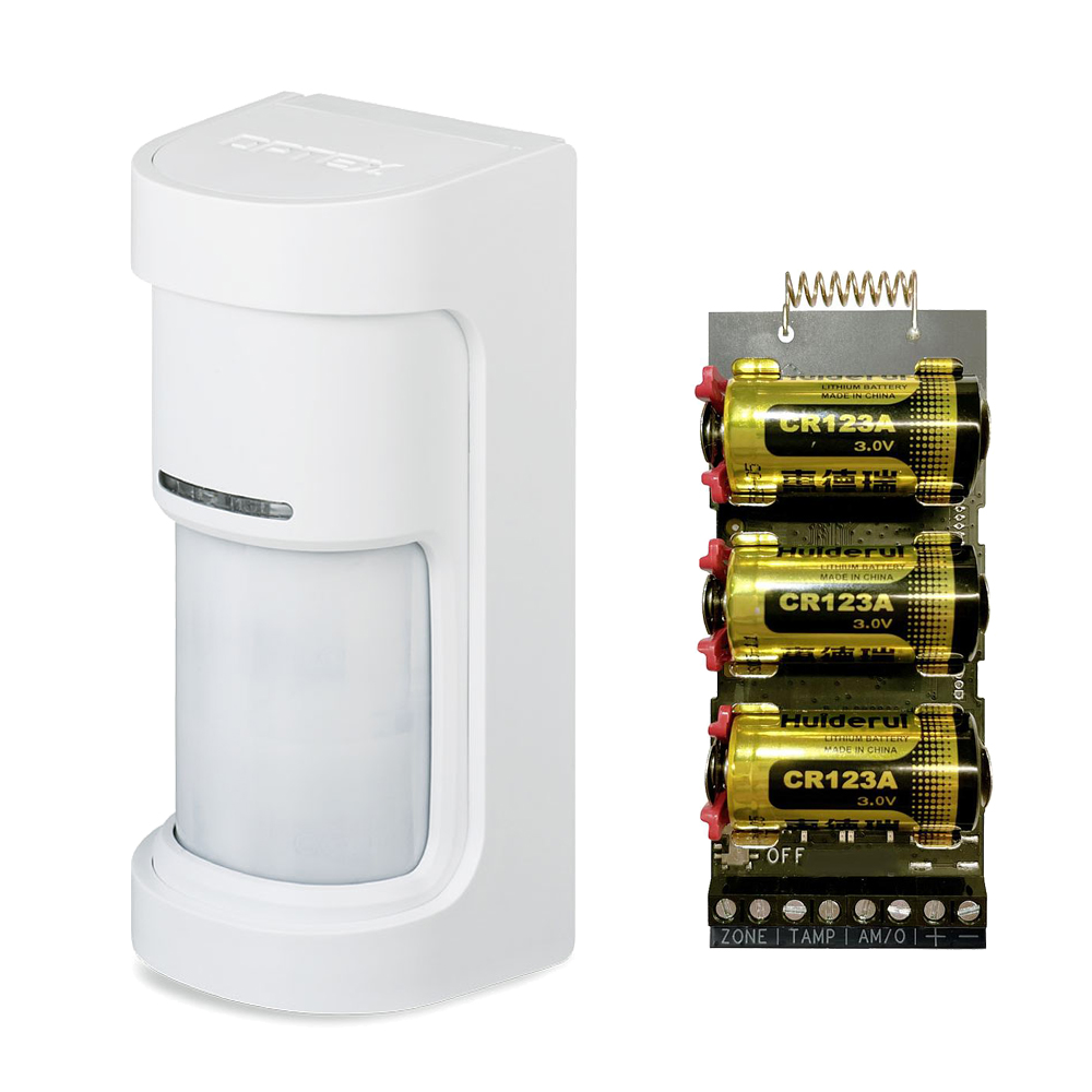 Hikvision Detector exterior 180º Optex + Transmisor vía Radio AXPRO · Ref. WXS-RDAM-AXPRO