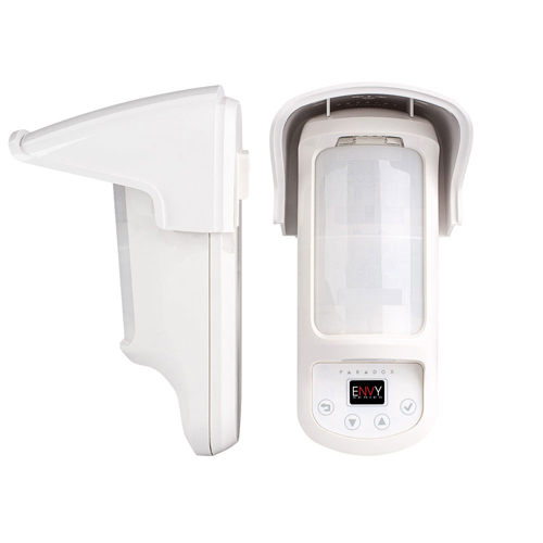 NVX80 - Detector infrarrojo de exterior de doble tecnología con antimasking. Antimascotas