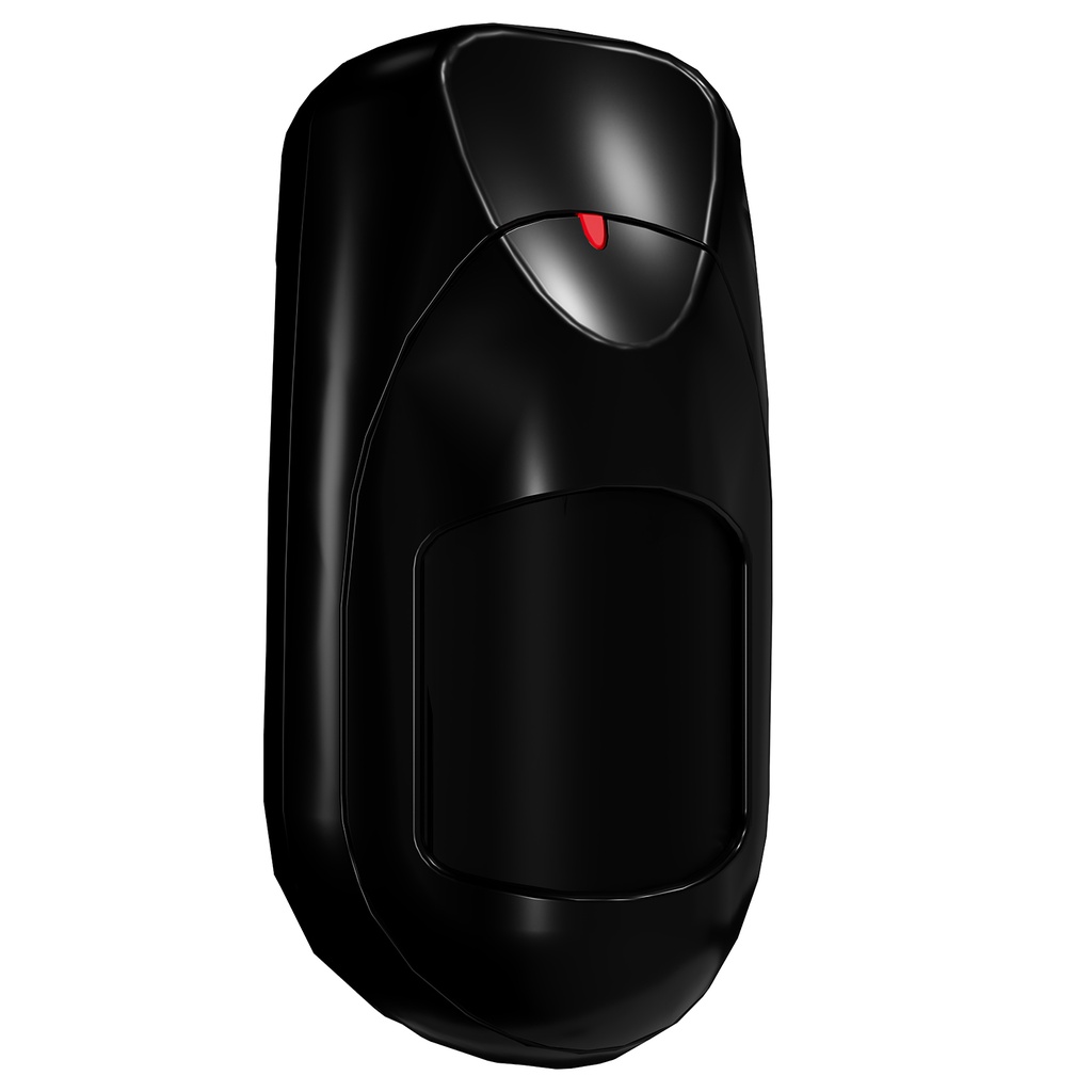 RWX95P868BLD - Detector iWAVE PIR/ Antimascotas (hasta 36Kg) vía radio bidireccional de Grado 2 12m, 868Mhz, color negro