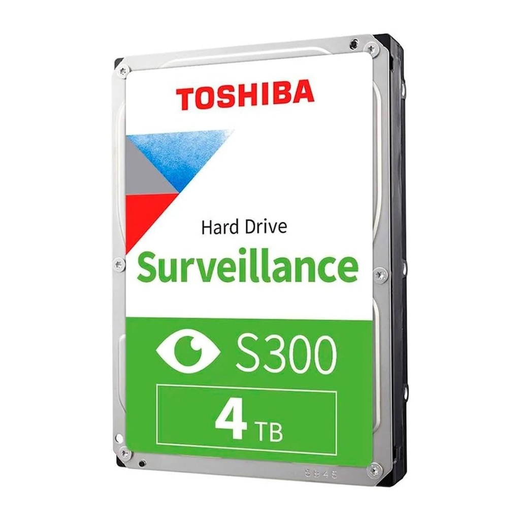 Disco duro Toshiba S300 4TB SATA 3,5".Especial Seguridad 24/7 · Ref. HDWT840UZSVA