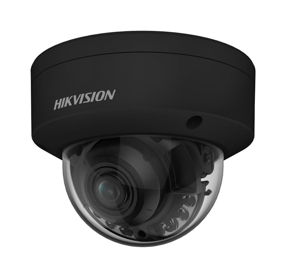 DS-2CD2787G2HT-LIZS(2.8-12)/eF/BLK - Domo IP 8MP Varifocal Motorizada 2.8-12mm Smart Hybrid Light with ColorVu Black