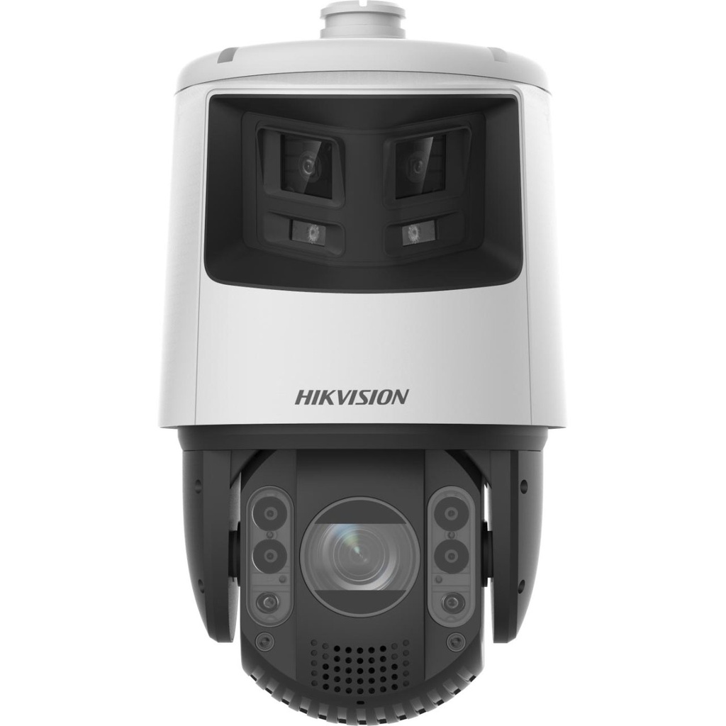 Hikvision Domo PTZ IP 6MP+4MP 25X Panorámico IR200 ColorFul TandemVu AcuSense · Ref. DS-2SE7C425MWG-EB/26(F0)