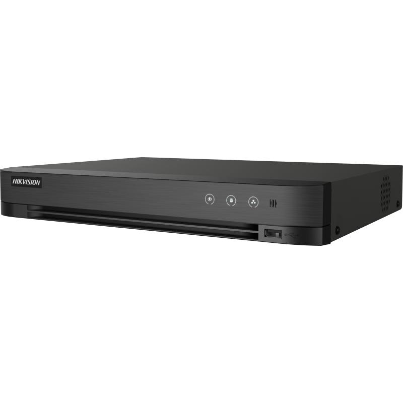 iDS-7204HUHI-M1/XT - DVR 4CH 5en1 8MP 1U Acusense Facial Perímetro