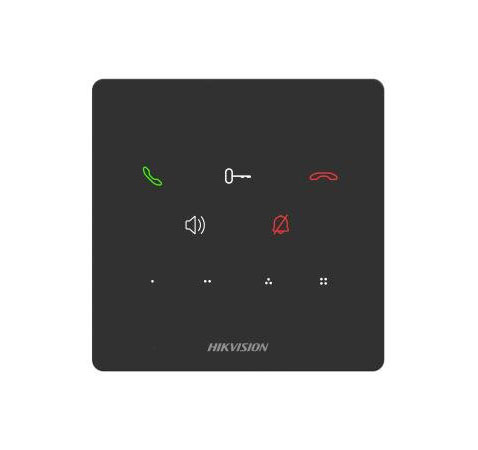 Hikvision Estación videoportero para interior 2 hilos HD Botónes táctiles personalizados · Ref. DS-KH7000EY-E2