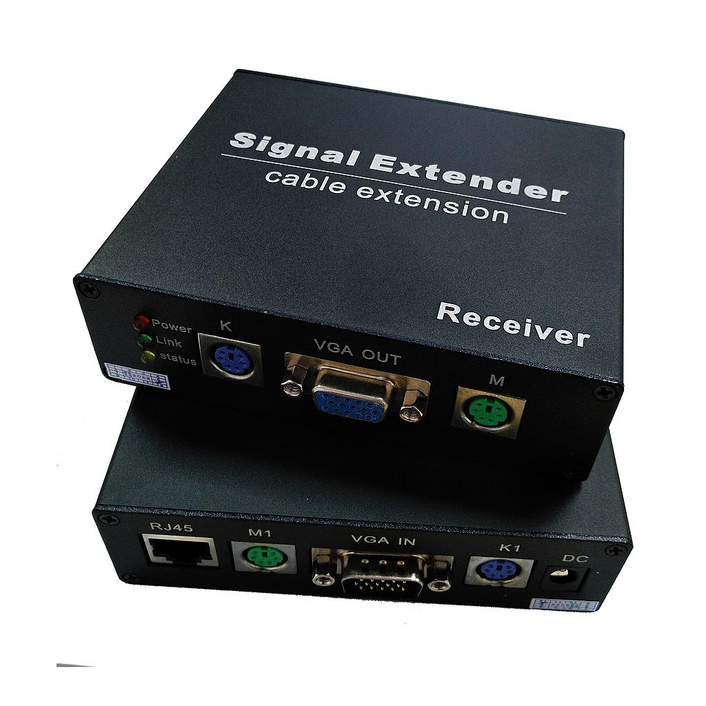Folksafe Extensor KVM. Extensor Keyboard/VGA/ratón · Ref. FS-6050KVM