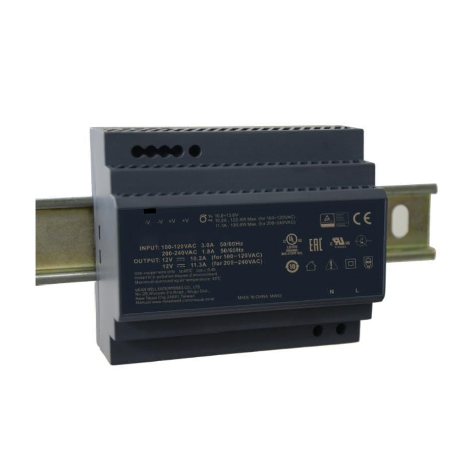 Hikvision Fuente de alimentación - Adaptador de corriente 150W y 48V para videoporteros · Ref. DS-KAW150-4N