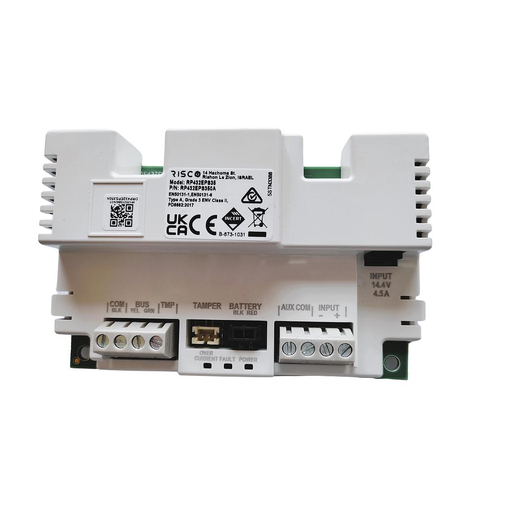 Risco Fuente de alimentación de 3.5A de Bus de Grado 3. Solo Lightsys Plus · Ref. RP432EPS350A