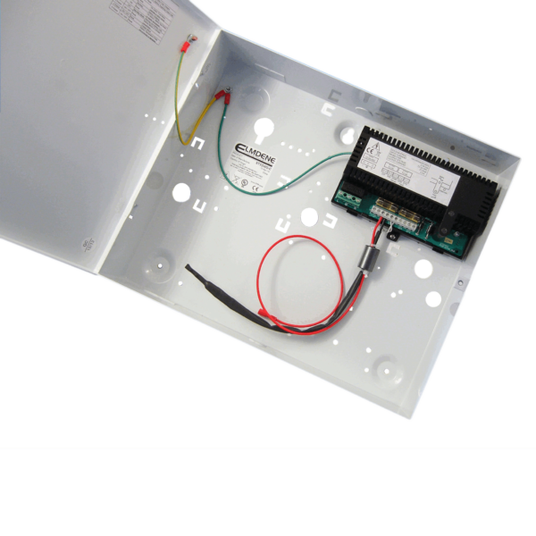 Kidde Fuente de alimentación supervisada. Montada en caja y con cargador de baterías (BS127N) no incluidas · Ref. STX2401-C