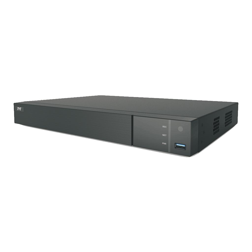 TD-2704NS-HP-H - Grabador DVR 5en1 4CH 8MP + 2IP Audio 4/1 Alarma 4/1 1HDD VCA TVT
