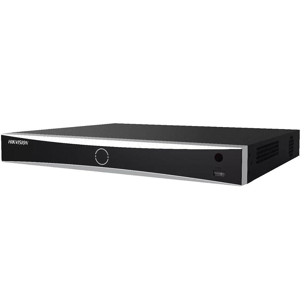 Hikvision Grabador IP NVR 32CH 4K 12MP 1U Acusense 256Mbps Motion · Ref. DS-7632NXI-K2(D)