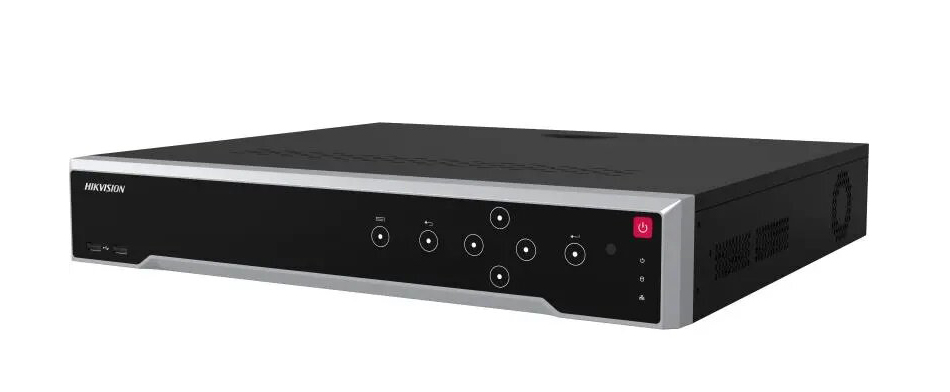 Hikvision Grabador IP NVR 8K 64CH 400Mbps 2HDMI VGA VCA 4xHDD E/S Audio Alarma 16/9 · Ref. DS-7764NI-M4