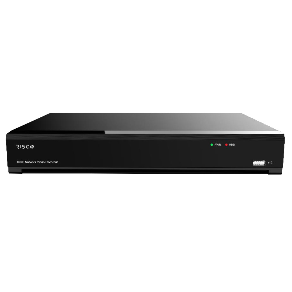 Risco Grabador NVR 16CH 12MP VUpoint · Ref. RVNVR164K1RA