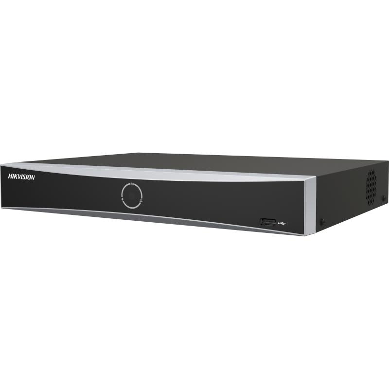 DS-7604NXI-K1/4P(D) - Grabador NVR IP 4CH 4K PoE 1U Acusense