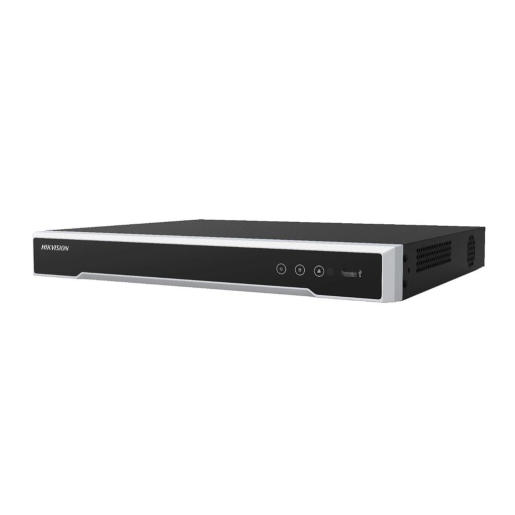 Hikvision Grabador NVR IP 8CH 8MP 8PoE 80Mbps 2HDD E/S Audio Motion Detection 2.0 · Ref. DS-7608NI-Q2/8P(E)