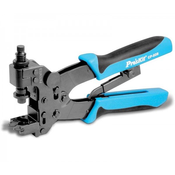 Herramienta crimpadora por compresion conectores BNC RG-59 y RG6 · Ref. BSC01698