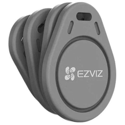 EZVIZ Juego de 4 llaves RFID para Cerraduras y Videoporteros · Ref. CS-DL-IC-CPU-R200-GR