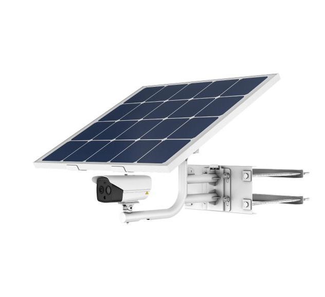 Hikvision Kit de cámara térmica con energía solar panel 80W batería 36mAh · Ref. DS-2TXS2628-10P/QA/GLT/CH36S80