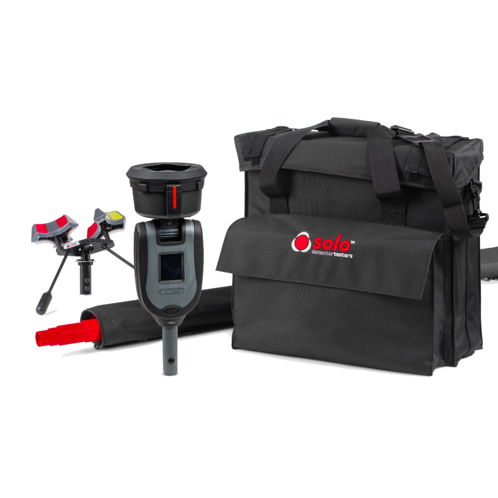 Kidde Kit de prueba todo en uno para detectores de humo y calor, con alcance de hasta 6 m · Ref. TESTIFIRE-XTR2-6M