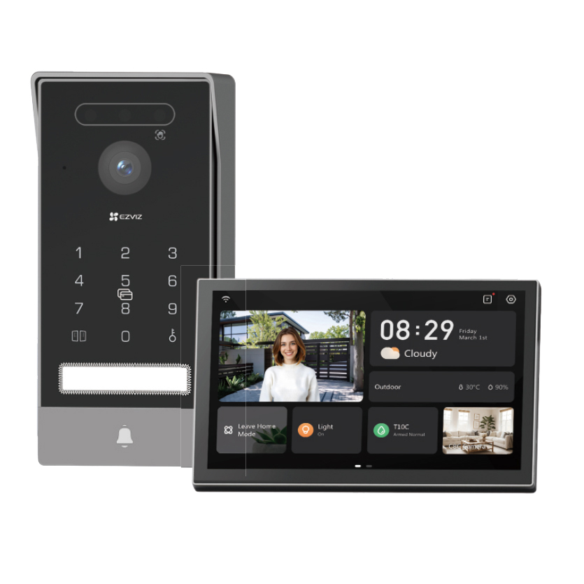 EZVIZ Kit de Video Portero doméstico Inteligente 4K · Ref. HP7 Pro