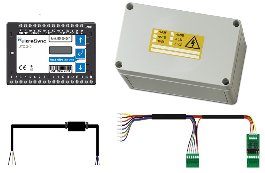 Kidde KIT UC240 Caja para centrales de incendios + Comunicador UltraSync con doble ruta IP y 4G/2G · Ref. 2010-2-UC240-KIT
