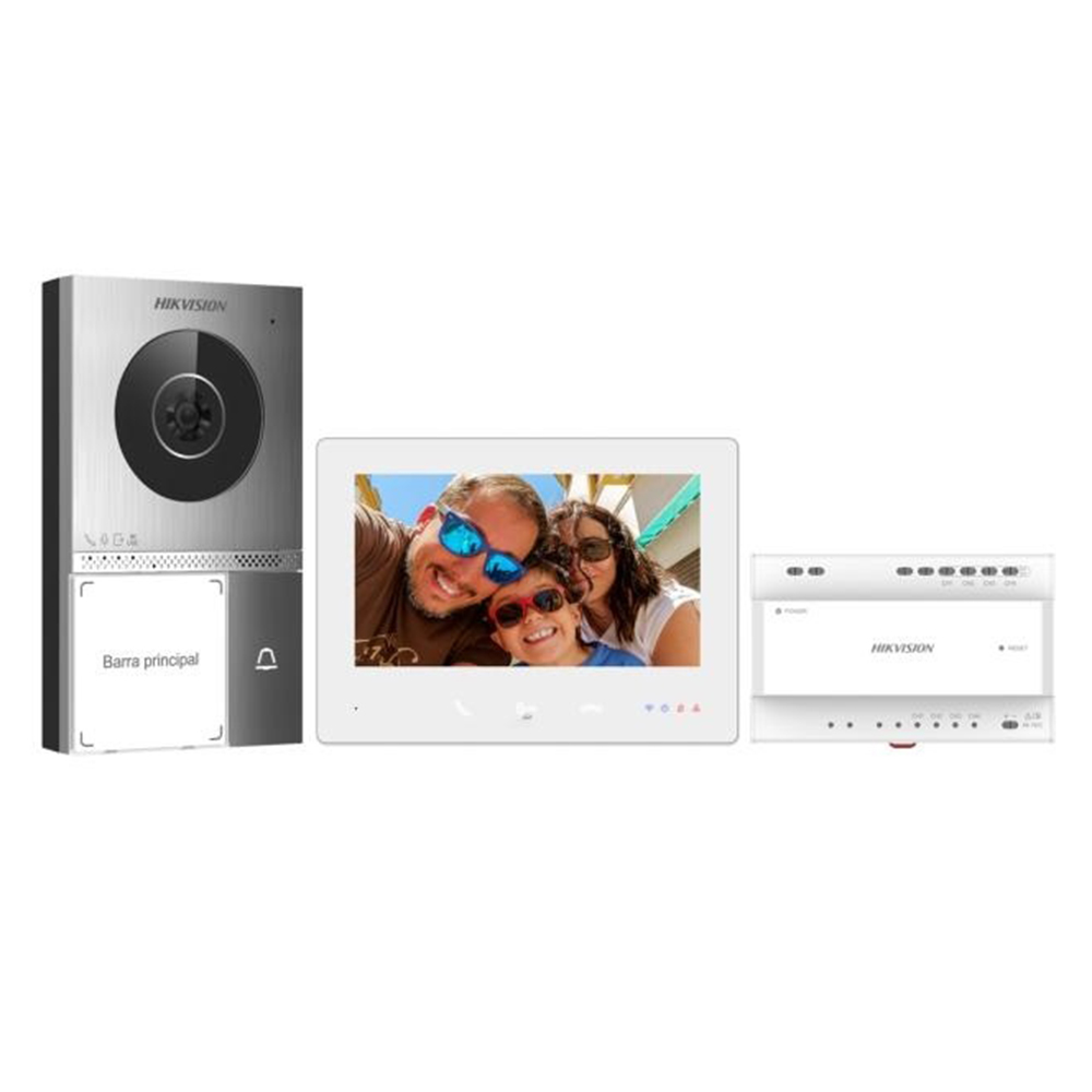 Hikvision Kit videoportero HD 2 hilos · Ref. DS-KIS705EY